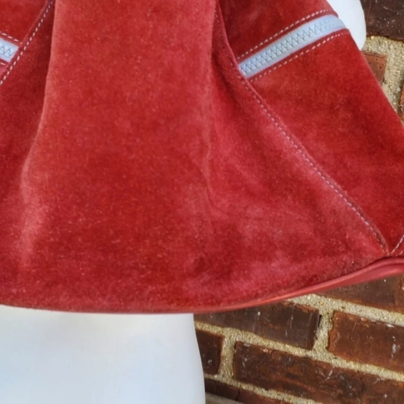 Cole‎ Haan gathered  suede satchel - Picture 11 of 11